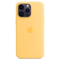 Apple Coque en silicone MagSafe Apple iPhone 14 Pro Max - Sunglow