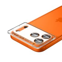 Spigen GLAStR EZ Fit Optik protection caméra pour Apple iPhone 17 Pro - Orange