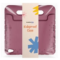 imoshion Coque kidsproof avec poignée Apple iPad 9 (2021) 10.2 pouces / iPad 8 (2020) 10.2 pouces / iPad 7 (2019) 10.2 pouces - Velvet Plum