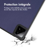 imoshion Coque tablette Trifold Xiaomi Pad 7 / 7 Pro / 8 / 8 Pro - Bleu foncé