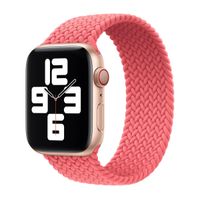 Apple Bracelet Solo tressé Apple Watch | 38/40/41/42 mm - Taille 6 - Pink Punch