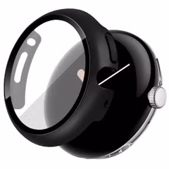 imoshion Coque rigide à couverture complète Google Pixel Watch / Watch 2 / Watch 3 / Watch 4 (41 mm) - Noir