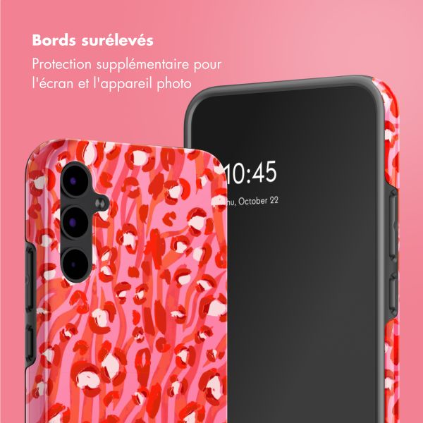 Selencia Coque arrière Vivid Samsung Galaxy A34 (5G) - Wild Spots Lipstick