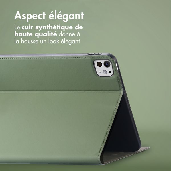 Accezz Coque tablette Classic Apple iPad Pro 11 (2025) M5 / (2024) M4 - Vert