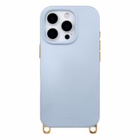 Selencia Coque arrière Rivièra avec MagSafe avec crochets amovibles Apple iPhone 16 Pro Max - Powder Blue