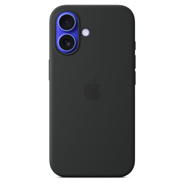 Apple Coque en silicone MagSafe Apple iPhone 16 - Black