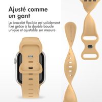 imoshion Bracelet en silicone⁺ Apple Watch | 44/45/46/49 mm - Taille M/L - Walnut