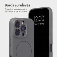 Accezz Coque Grip avec MagSafe Apple iPhone 16 Pro - Gris