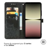 imoshion Etui de télephone Mandala Sony Xperia 10 V - Noir