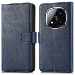 imoshion Étui de télephone portefeuille de luxe Xiaomi Redmi Note 14 Pro (5G) - Bleu foncé