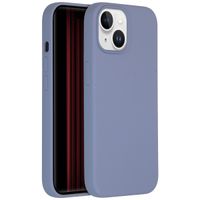 Accezz Coque Liquid Silicone avec MagSafe Apple iPhone 15 - Lavender Gray