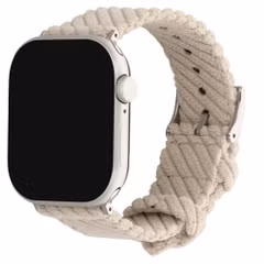 imoshion Bracelet en velours côtelé Apple Watch | 38/40/41/42 mm - Beige