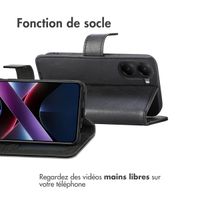 imoshion Étui de télephone portefeuille de luxe Xiaomi Poco X7 Pro - Noir