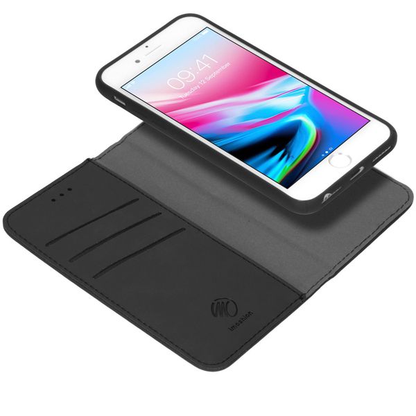 imoshion Etui de télephone luxe 2-en-1 amovible Apple iPhone SE (2020/2022) / 8 / 7 - Noir