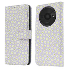imoshion Étui de télephone portefeuille Design Xiaomi Redmi A3 - White Daisy
