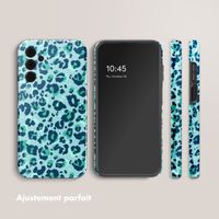 Selencia Coque arrière Vivid Samsung Galaxy A15 (5G/4G) - Wild Spots Light Blue