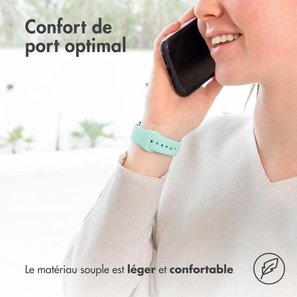 imoshion Bracelet sport en silicone Xiaomi Mi Band 7 - Vert menthe