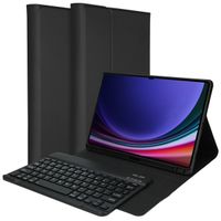 Accezz Étui de tablette Bluetooth Clavier Samsung Galaxy Tab S9 11.0 pouces - QWERTY / NL - Noir
