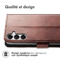 imoshion Étui de télephone portefeuille de luxe Samsung Galaxy A16 - Marron foncé