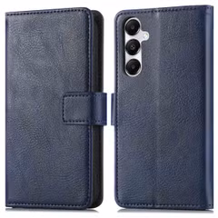imoshion Étui de télephone portefeuille de luxe Samsung Galaxy S25 Plus - Bleu foncé