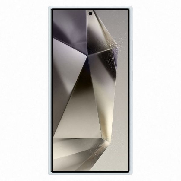 Samsung Original Coque en silicone Samsung Galaxy S24 Ultra - White