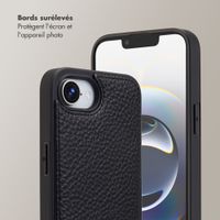 Selencia Coque de télephone Nova avec cordon et porte-cartes Apple iPhone 17e / 16e - Noir