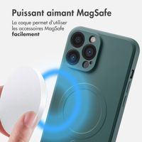 imoshion Coque Couleur avec MagSafe Apple iPhone 13 Pro Max - Vert foncé