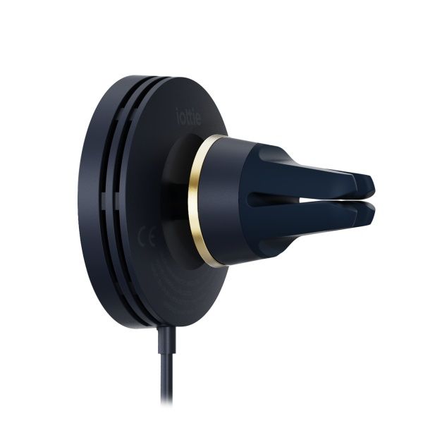 iOttie Velox Wireless Mini MagSafe mount - Support de téléphone de voiture - Grille de ventilation - Chargeur sans fil