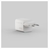 Zens Chargeur compact 2x USB-C 100W - Adaptateur secteur - Blanc