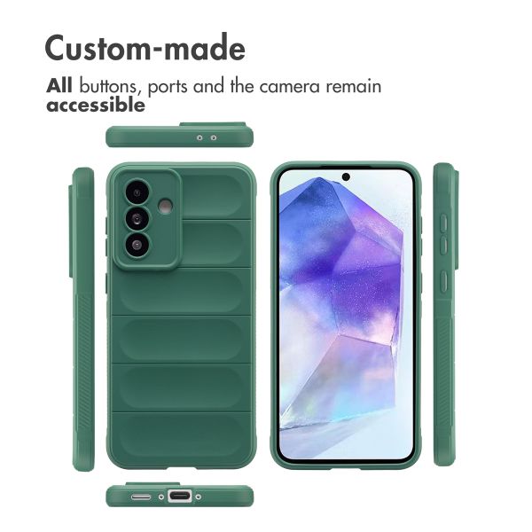 imoshion EasyGrip Backcover Samsung Galaxy A36 / A56 - Vert foncé