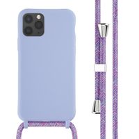 imoshion Coque en silicone avec cordon Apple iPhone 11 Pro - Violet