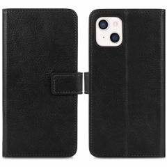 imoshion Étui de télephone portefeuille de luxe Apple iPhone 13 Mini - Noir