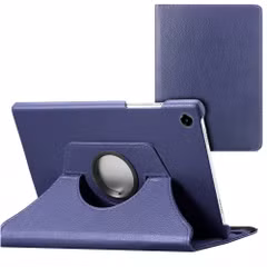imoshion Coque tablette rotatif à 360° Samsung Galaxy Tab A11 / A9 8.7 pouces - Bleu foncé