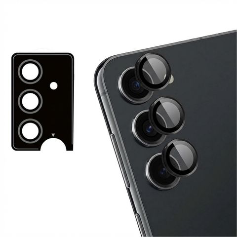 imoshion Lot de 2 protections d'objectif de caméra pour Samsung Galaxy S24 Plus - Noir