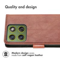 imoshion Étui de télephone portefeuille de luxe Motorola Edge 70 - Marron