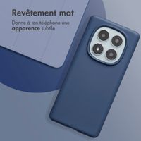 imoshion Coque Couleur Xiaomi Redmi Note 14 Pro (4G) - Bleu foncé