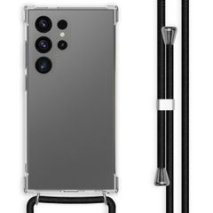 imoshion Coque arrière transparente avec cordon Samsung Galaxy S24 Ultra - Noir