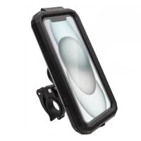 imoshion Support de téléphone premium pour vélo - Résistant aux éclaboussures - Rotation à 360° - Universel - Noir