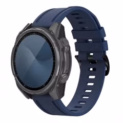 imoshion Bracelet QuickFit® Line en silicone  - Connexion Garmin 20 mm - Bleu foncé