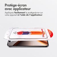 Accezz Protection d'écran en verre trempé avec applicateur - 2-pack Apple iPhone Duo