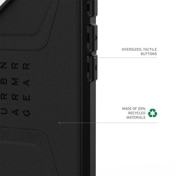 UAG Coque Civilian MagSafe Apple iPhone 16 Plus - Noir