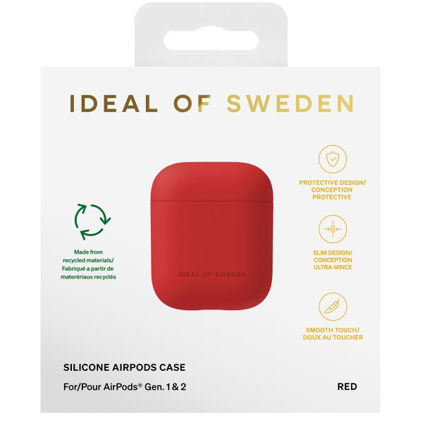 iDeal of Sweden Coque Silicone Apple AirPods 1 / 2 - Red