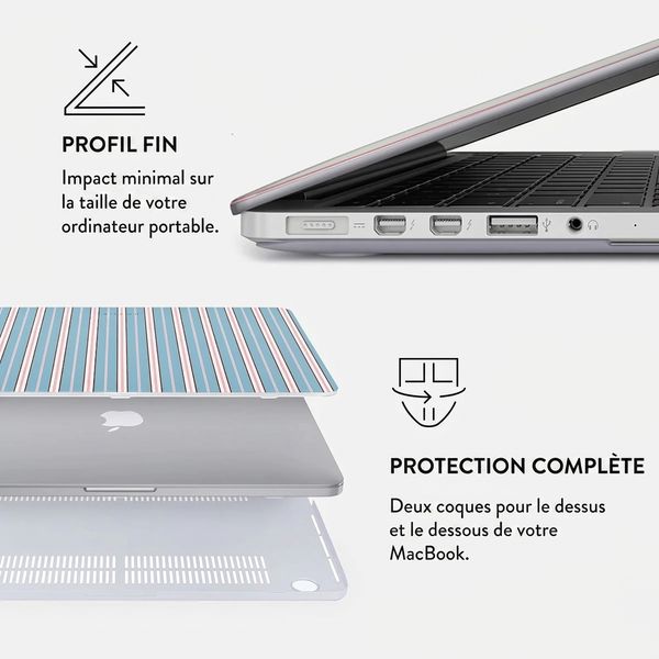 Burga Coque Rigide Apple MacBook Pro 14 pouces (2021 / 2023 M3 chip / 2024 M4 chip / 2025 M5 chip) - Afternoon Nap