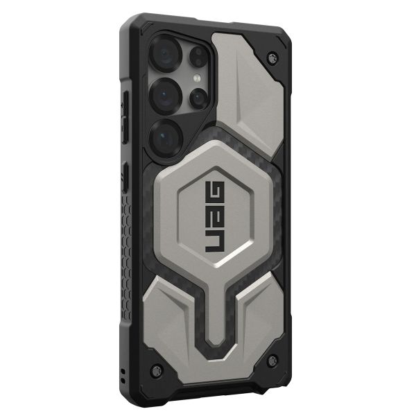 UAG Coque arrière Monarch Pro Samsung Galaxy S25 Ultra - Titanium