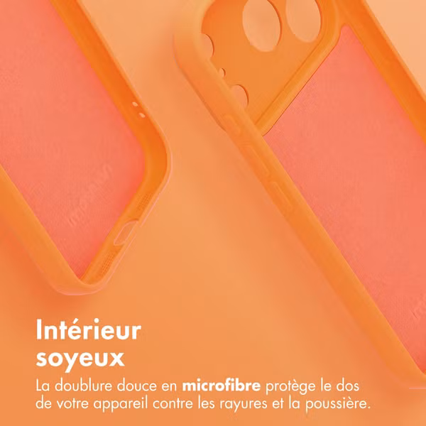 imoshion Coque Couleur avec MagSafe Apple iPhone 18 Pro Max / 17 Pro Max - Orange