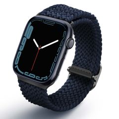 Uniq Bracelet tressé Aspen Apple Watch | 44/45/46/49 mm - Oxford Blue