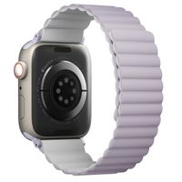 Uniq Bracelet Revix réversible Apple Watch | 44/45/46/49 mm - Lilac / White