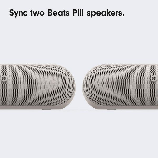 Beats Enceinte Bluetooth sans fil Pill x Kim Kardashian - Light Gray