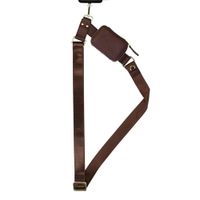 Selencia Cordon de téléphone avec petit sac - Mocha Brown