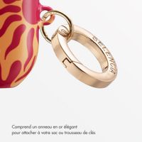 Selencia Coque Vivid  Apple Airpods 4 - Tropical Vibes Apricot